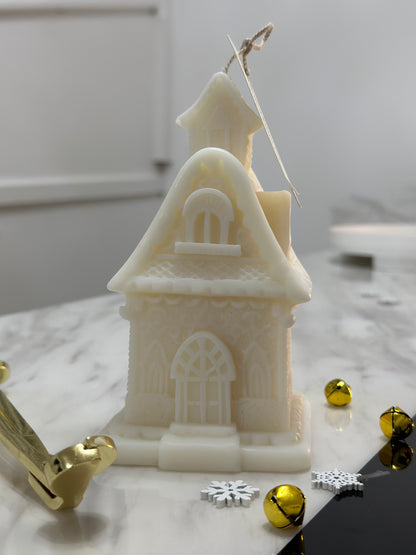 GingerBread House Candle